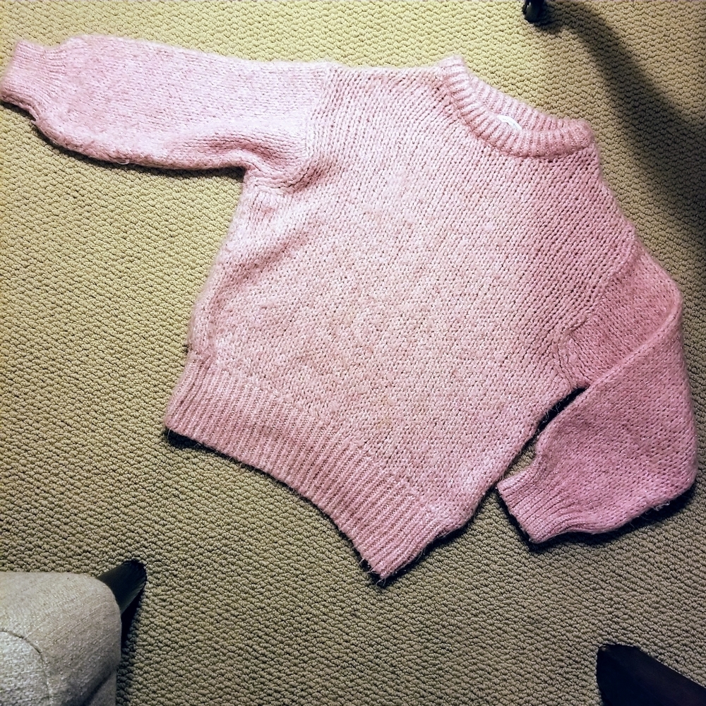 ZARA 11-12 Fancy Collection Pink Girls Sweater